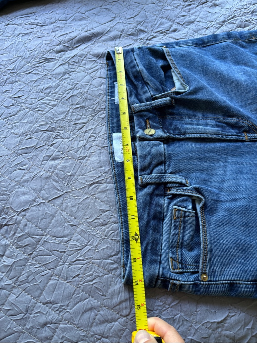 FRAME "Le Crop Mini Boot" Jeans - Size 28 (6) - Picture 6 of 8